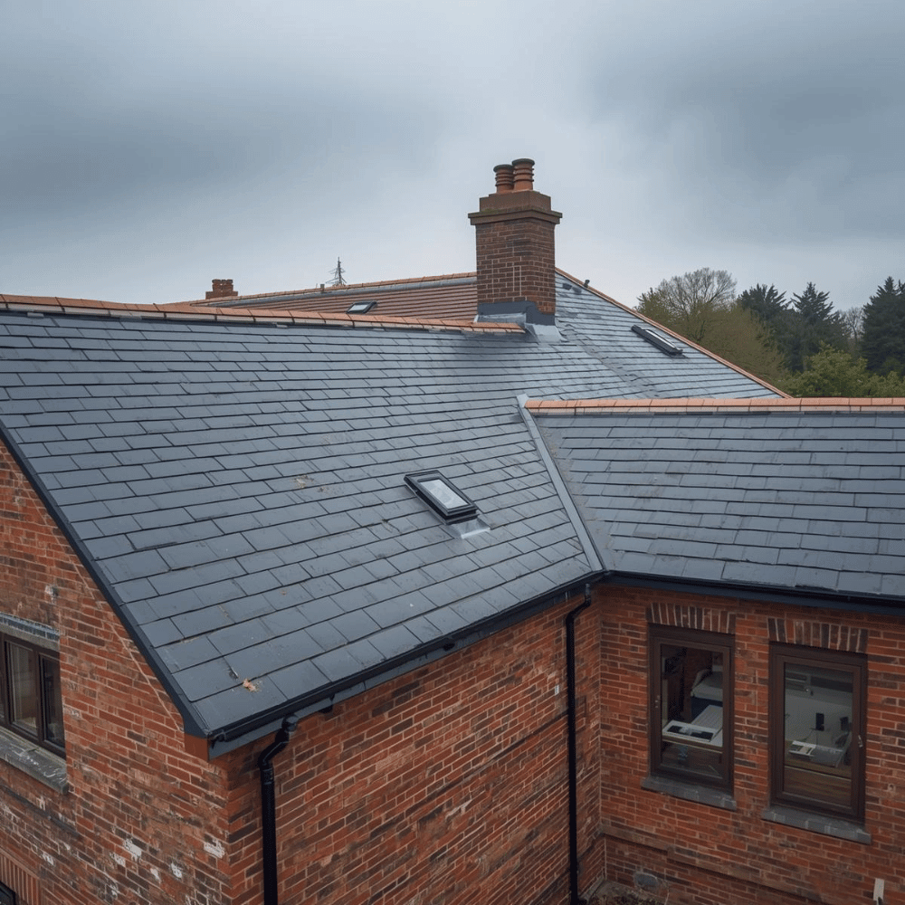 Slate roof installed in Wood Green